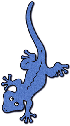 Teppich Gekko
